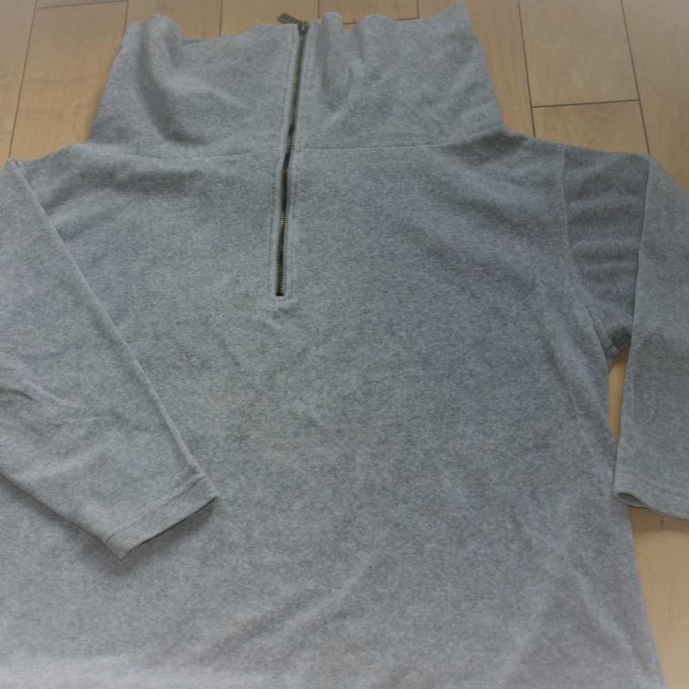 DKNY JEANS Brand Oversized Cowl Zip Top + Leggings